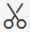Icon of scissors