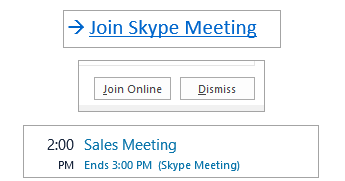 Meeting join options