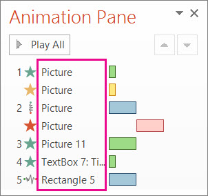 Apply multiple animation effects to one object - Microsoft Support