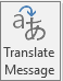 Translator for Outlook button
