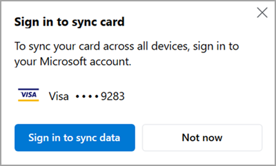 Sign in to Sync