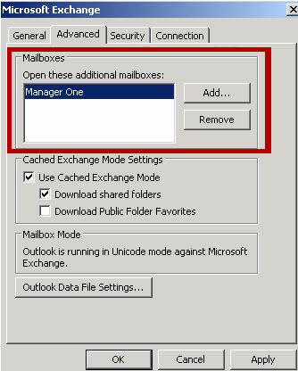 synchronizing version in Outlook 2007