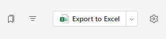 export to excel