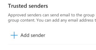 You can add an email address to the Trusted sender list.