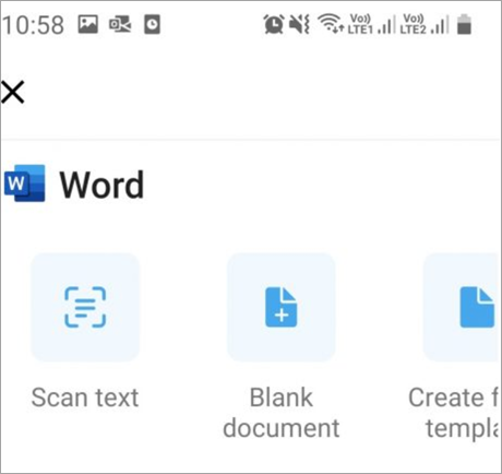 Show's Scan to Word
