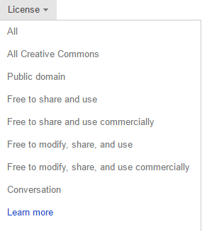 License drop-down set to Free to modify, share, and use commercially.