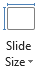 Slide Size icon