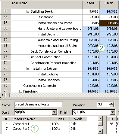 Change Highlighting