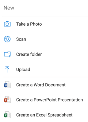 Upload to OneDrive