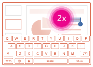 Activate on-screen keyboard