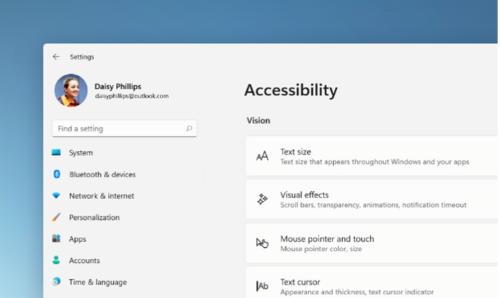 Choose your accessibility settings