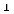 Image of uptack or falsum symbol