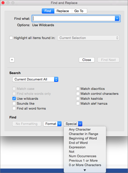 How To Use Wildcards In Microsoft Word Find And Replace Lasopabet