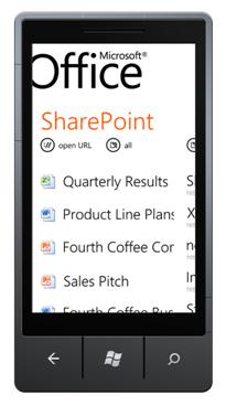 SharePoint Workspace Mobile 2010