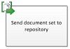 Send document set to repository