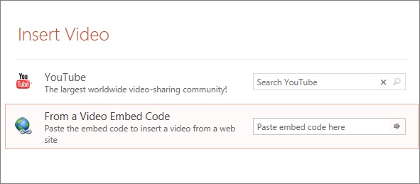 Insert Or Link To A Video On YouTube PowerPoint