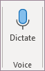 Dictation button