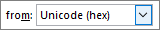 Unicode character type