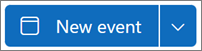 New Event button in the new Outlook for Windows