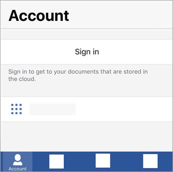 Sign in with your Microsoft Account or Office 365 work or school account.
