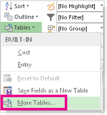 More tables image