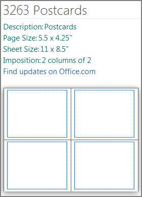 Microsoft Postcard Template from support.content.office.net