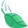 Falling leaf emoticon