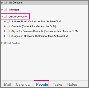 outlook for mac 2016 import contacts
