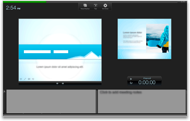 Presenter view, Slide navigator