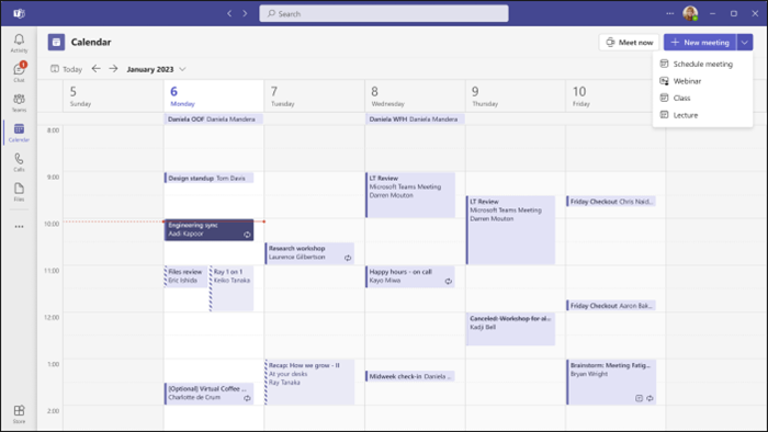 View and organize class teams in Microsoft Teams for Education - Microsoft  Support