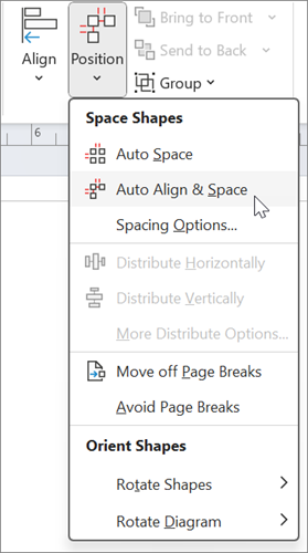 Use Auto Align & Space to fix alignment and spacing issues.