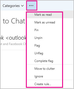 how to organize my outlook inbox