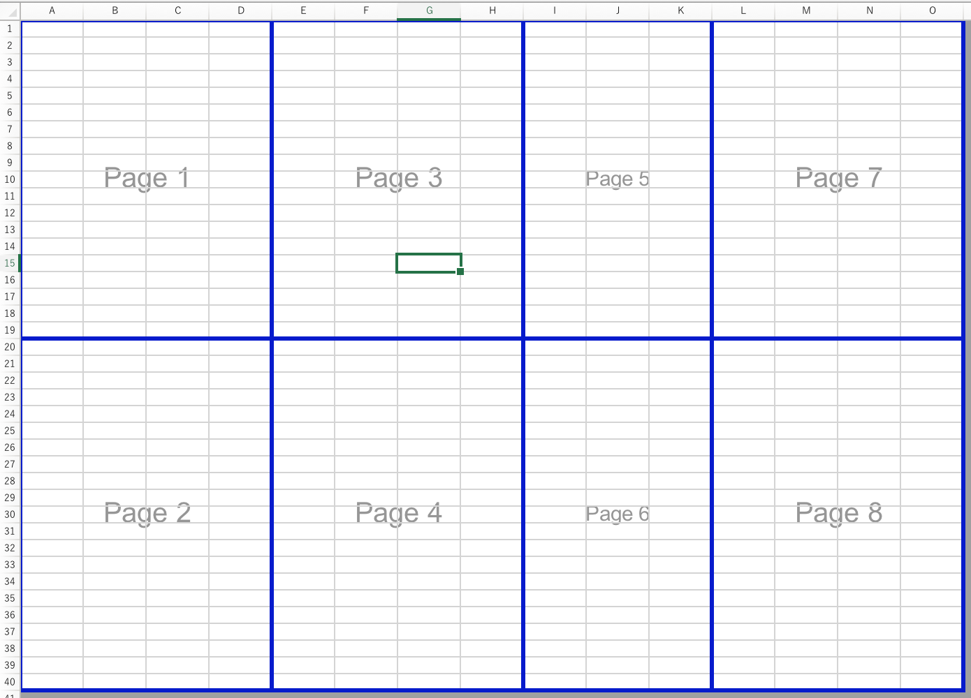 Create manual page breaks in a worksheet with Excel for Mac For Horizontal And Vertical Lines Worksheet