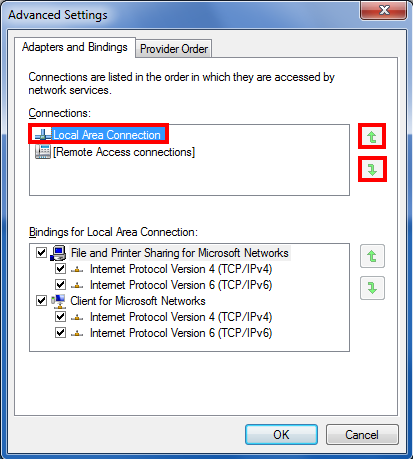 how to change wireless network settings in windows 7