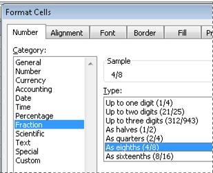 Format Cells dialog box