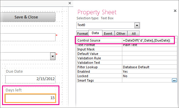 Calculate The Number Of Days Between Two Dates Access