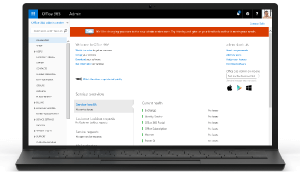 Illustration of the Office 365 Admin Center. Find out more about the Office 365 admin center