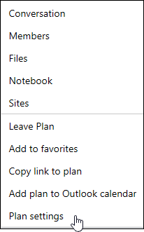 Get email about a plan
