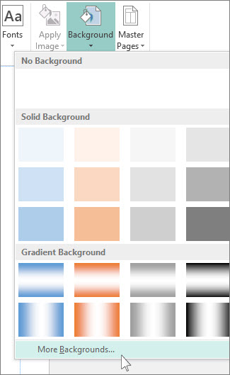 Make a background transparent using Publisher - Microsoft Support