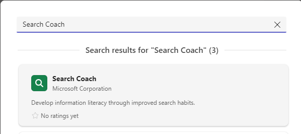 search coach