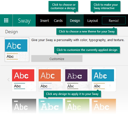 Design and Layout options in Sway