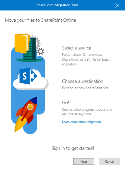 Free SharePoint Migration Tool