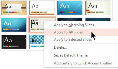 Apply to All Slides