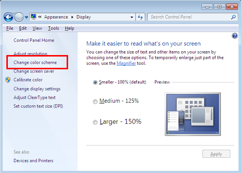 How to Restore Default Display Settings in Windows 7