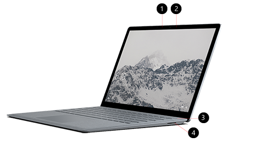 Surface Laptop 2 features
