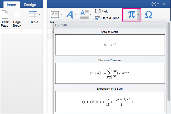 How To Insert Equation In Word Online Paasad