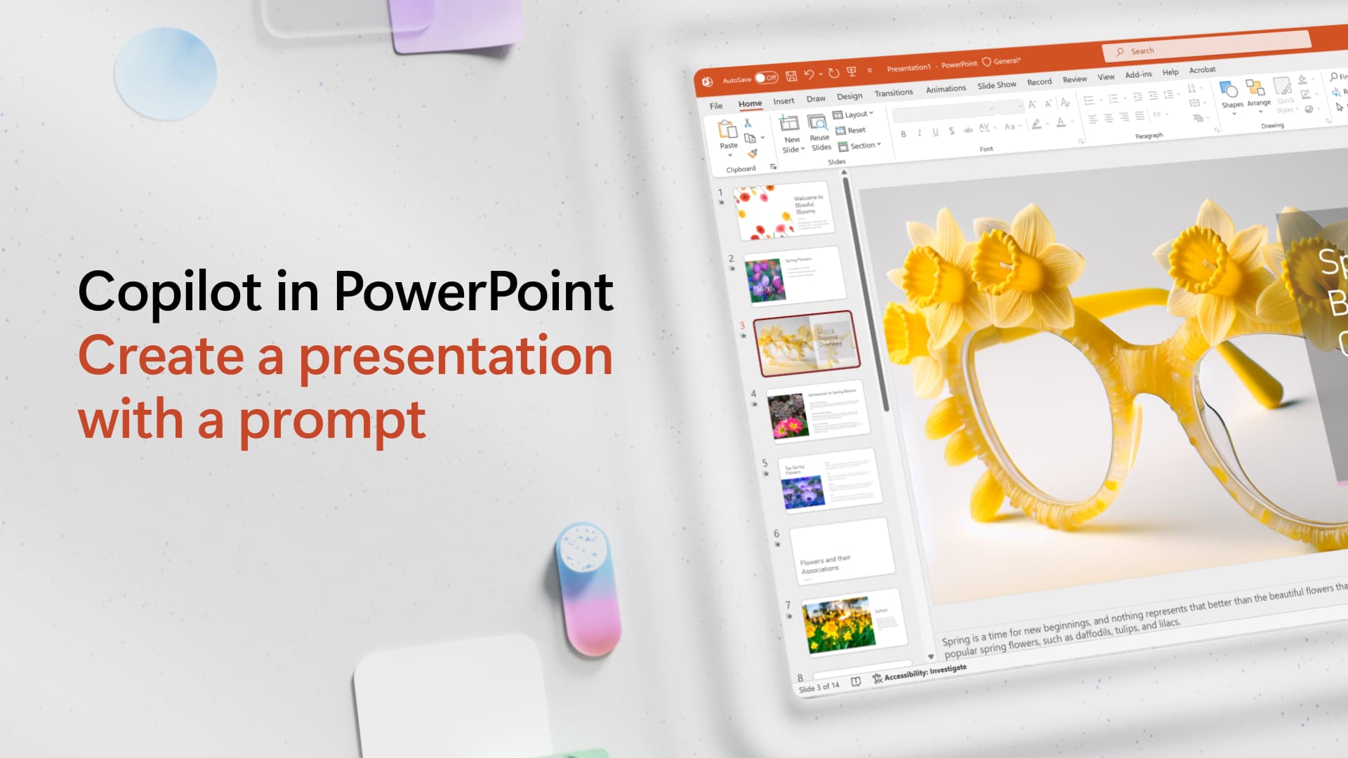 Video: Create a presentation with a prompt