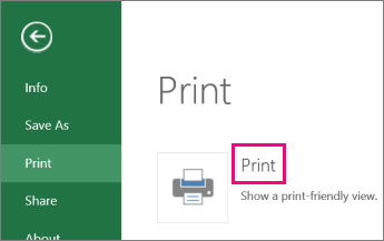 Print command