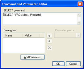 Command Parameter Editor dialog box