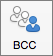 BCC button on the Options tab